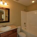 Upstairs Full Bath with Granite Countertop